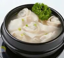 Shiitake Chicken Noodle Soup with Dumplings