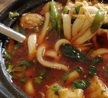 Osmanthus Sausage with Potato Noodles