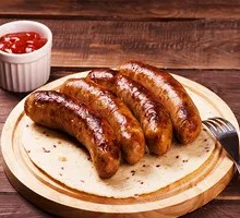 Fried Volcanic Stone Pure Meat Sausage