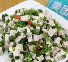 Tofu with Green Onion