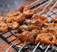 Grilled Chili with Pork Intestines