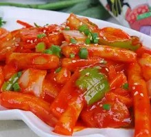 Spicy Rice Cake Stir-Fry