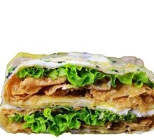 Potato Bacon Crepe Pancake