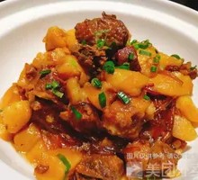Pork Spine Pressure Cooker Potato