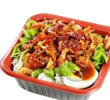 Tomato Roast Meat Rice Bowl