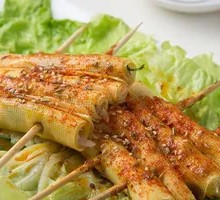 Stuffed Tofu Skin Rolls