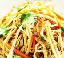 Cold Tofu Noodles Salad