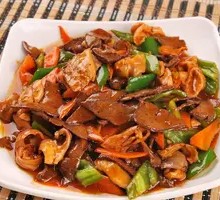 Stir-Fried Three Delicacies