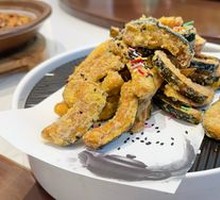 Egg Yolk Baked Pumpkin