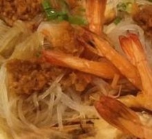 Garlic Shrimp with Rice Noodles