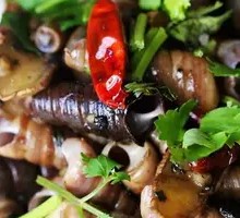Stir-fried Snail Cubes
