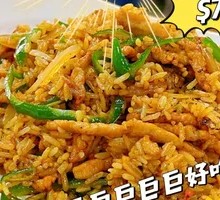 青椒肉丝炒饭