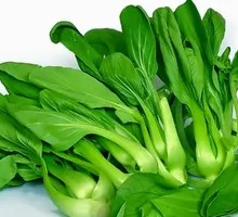 Tender Baby Bok Choy with Rice