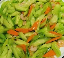 Stir-Fried Shrimp with Cucumber