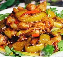 Braised Pork and Eggplant