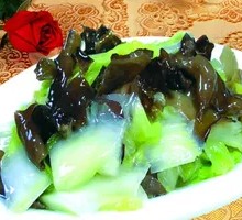 Bok Choy and Wood Ear Mushroom Stir-fry