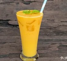 Fresh Orange Yogurt Drink