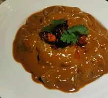 Sesame Sauce Noodles with Lotus Root