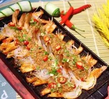 Grilled Back-Opened Shrimp