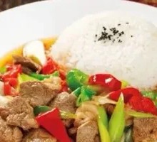 Scallion Beef Rice Bowl