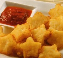 Star-shaped Chicken Skewers