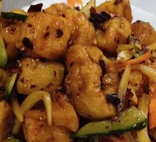 Spicy Tofu Puffs Salad