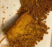 Fried Enoki Mushrooms