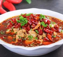 Sichuan Boiled Pork Slices
