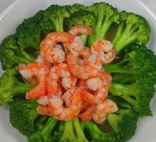 Garlic Shrimp with Broccoli