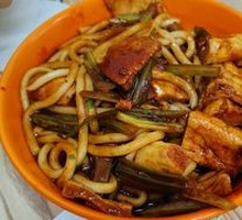 Half Rice Noodle Pancake and Rice Cake