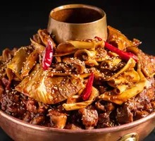 Beef Brisket, Pig Skin, and Chicken Stew