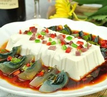 Century Egg Tofu Pudding