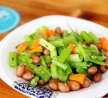 Celery and Peanut Salad