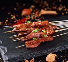 Hand-held Beef Skewers