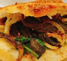 Mushroom Pancake Wrap