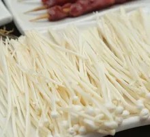 Tofu Roll with Enoki Mushrooms