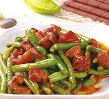 Braised Pork with Green Beans
