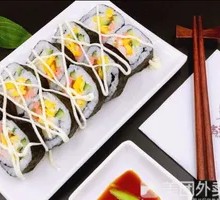 Corn and Pork Floss Salad Roll