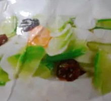 Blue Flower Stir-Fried Yam