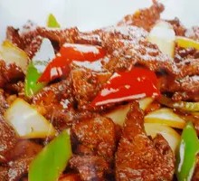 Garlic Pork Liver