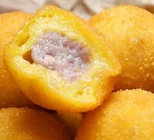 Taro Sweet Potato Balls
