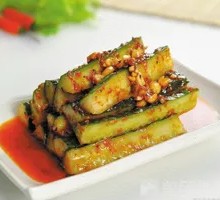 Spicy Cucumber Strips