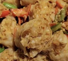 Sesame Sauce Noodles with Lotus Root