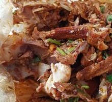 Hand-Torn Chicken Frame Salad