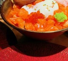 Hot Spring Egg Seafood Rice