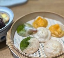 Three Delights Steamed Buns