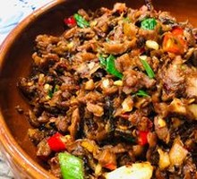 Grandmother's Vegetable Stir-fried with Preserved Pork
