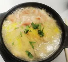 Pork Bone Meat Sour Cabbage Noodle Pot