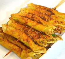 Stuffed Tofu Skin Rolls