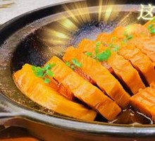 Braised Lotus Root with Taro in Clay Pot